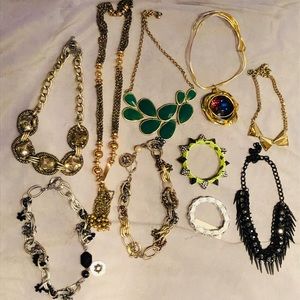 Lot of costume jewelry (including Stella & Dot)